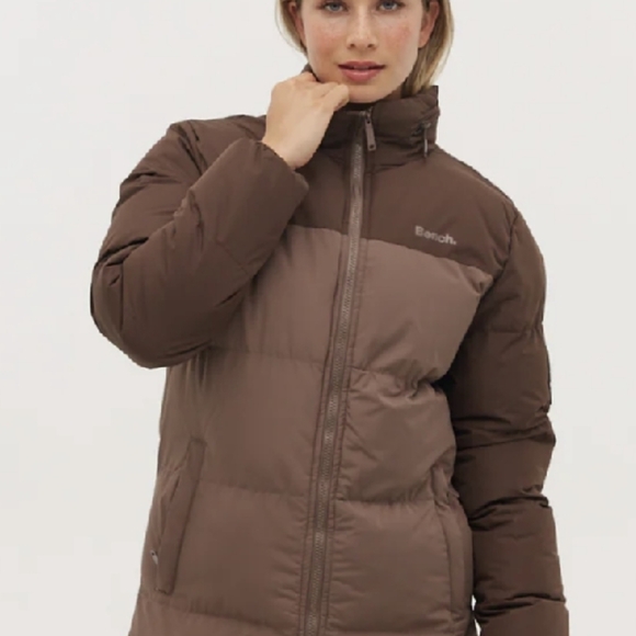 Bench Brown Women's Puffer Coat - Picture 1 of 3
